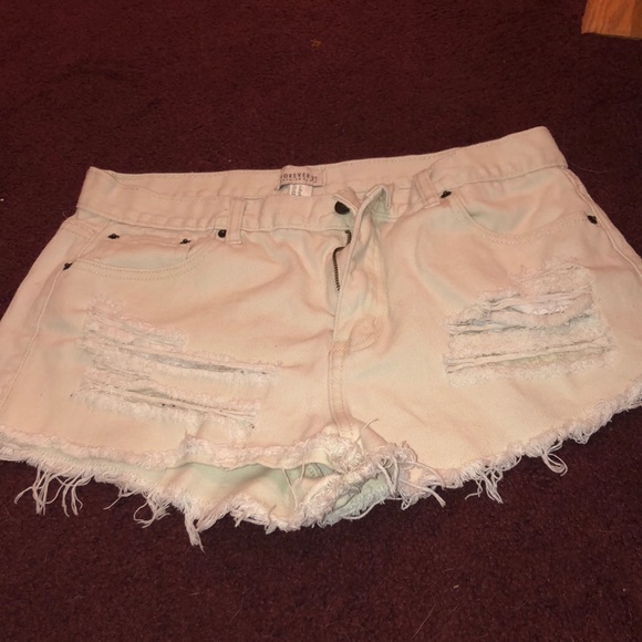 Forever 21 Pants - Distressed Shorts.